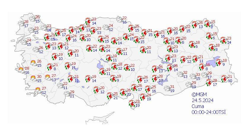 Meteoroloji 8 ilde yaşayanları uyardı! Çok kuvvetli sağanak geliyor - Resim: 20